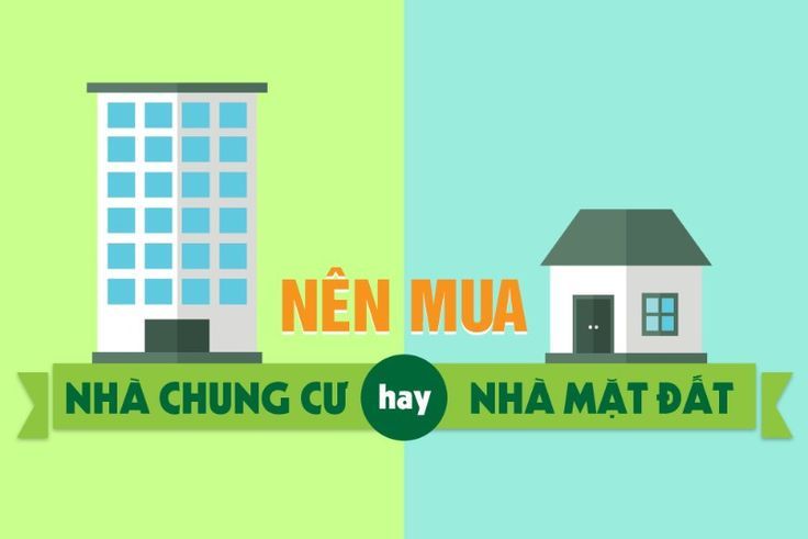 NÊN MUA NHÀ Ở CHUNG CƯ HAY NHÀ ĐẤT